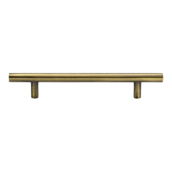 C0361 128-AT • 128 x 192 x 32mm • Antique Brass • Heritage Brass Pedestal 11mm Ø Cabinet Pull Handle